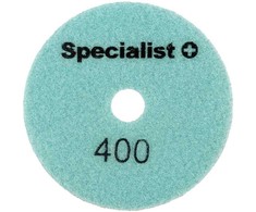 SPECIALIST+ deimant. Šlifavimo lap., 100 mm, 400P