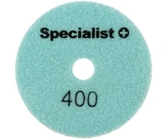 SPECIALIST+ deimant. Šlifavimo lap., 100 mm, 400P