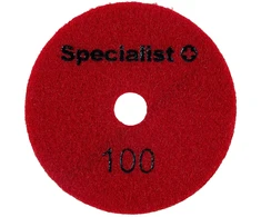 SPECIALIST+ deimant. Šlifavimo lap., 100 mm, 100P