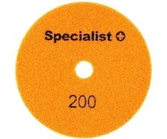 SPECIALIST+ deimant. šlifavimo lap., universalus, 125 mm, 200P