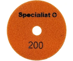 SPECIALIST+ deimant. Šlifavimo lap., universalus, 100 mm, 200P