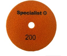 SPECIALIST+ deimant. šlifavimo lap., universalus, 125 mm, 200P