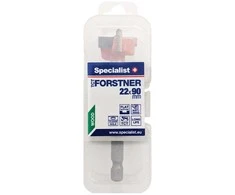 Grąžtas SPECIALIST+ freza FORSTNER, 22 x 90 mm