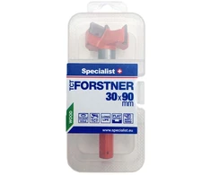 Grąžtas SPECIALIST+ freza FORSTNER, 30 x 90 mm