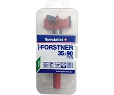 Grąžtas SPECIALIST+ freza FORSTNER, 35 x 90 mm
