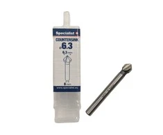 Grąžtas SPECIALIST+ gilintuvas metalui HSS, 6.3 mm
