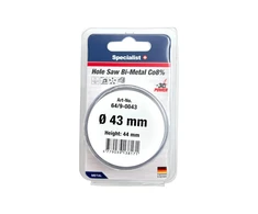 SPECIALIST+ karūna BI-METAL, 43 mm