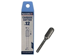 SPECIALIST+ kietmetalio freza WRC, 12x25x6 mm