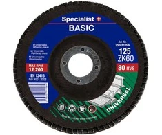 SPECIALIST+ lapelinis šlif. diskas BASIC ZK60, 125 mm