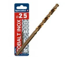SPECIALIST+ metalo grąžtas COBALT, 2.5 mm