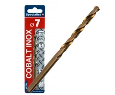 SPECIALIST+ metalo grąžtas COBALT, 7 mm