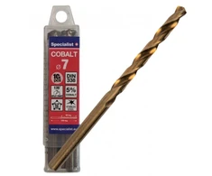 SPECIALIST+ metalo grąžtas COBALT, 7 mm, 10 vnt.