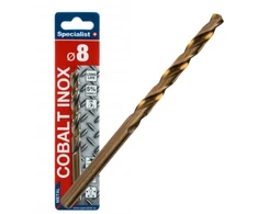 SPECIALIST+ metalo grąžtas COBALT, 8 mm