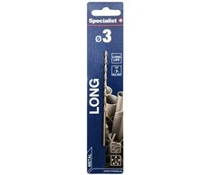 SPECIALIST+ metalo grąžtas LONG DIN340, 3 x 63 mm