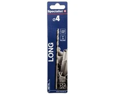 SPECIALIST+ metalo grąžtas LONG DIN340, 4 x 80 mm