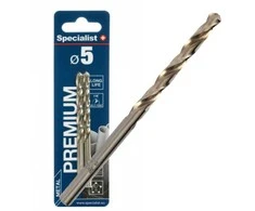 SPECIALIST+ metalo grąžtas BASIC, 5 mm, 2 vnt.