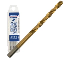 SPECIALIST+ metalo grąžtas TITAN, 2 mm, 10 vnt.