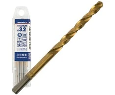 SPECIALIST+ metalo grąžtas TITAN, 3.2 mm, 10 vnt.