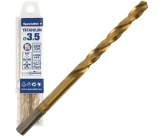 SPECIALIST+ metalo grąžtas TITAN, 3.5 mm, 10 vnt.