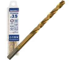 SPECIALIST+ metalo grąžtas TITAN, 3.5 mm, 10 vnt.