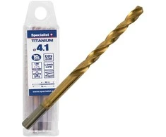 SPECIALIST+ metalo grąžtas TITAN, 4.1 mm, 10 vnt.