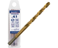 SPECIALIST+ metalo grąžtas TITAN, 4.1 mm, 10 vnt.