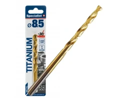 SPECIALIST+ metalo grąžtas TITAN, 8.5 mm