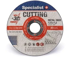 SPECIALIST+ metalo pj.diskas CUTTING, 125x1.2x22 mm