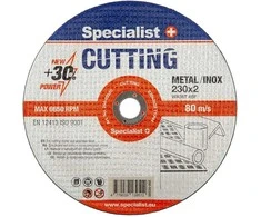SPECIALIST+ metalo pj.diskas CUTTING, 230x2x22 mm