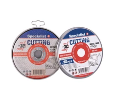 SPECIALIST+ metalo pj.diskas CUTTING, 125x1x22 mm 10 vnt. metal. d