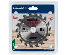 SPECIALIST+ pjovimo diskas, 125x18Tx22 mm