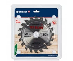 SPECIALIST+ pjovimo diskas, 125x20Tx22 mm
