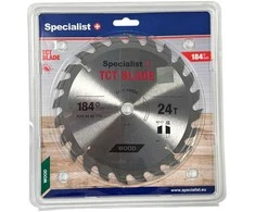 SPECIALIST+ pjovimo diskas, 184x24Tx16 mm