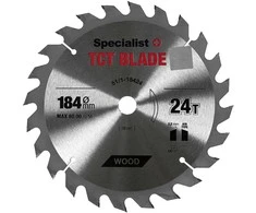SPECIALIST+ pjovimo diskas, 184x24Tx16 mm