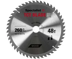 SPECIALIST+ pjovimo diskas, 260x48Tx30 mm