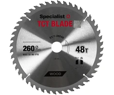 Pjovimo diskas medienai Specialist+ Wood; 260x30 mm; Z48