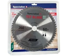 SPECIALIST+ pjovimo diskas, 260x60Tx30 mm
