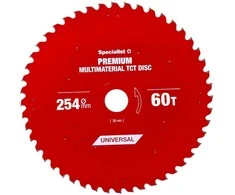 Pjovimo diskas 254x60Tx30mm, Multimaterial PREMIUM, SPECIALIST+