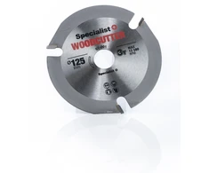 SPECIALIST+ pjovimo diskas WOOD CUTTER, 125 x 22 mm