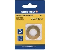 SPECIALIST+ redukcinis žiedas, 30x16x1.2/1.5/2 mm, 3 vnt.
