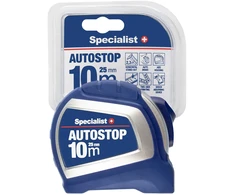 SPECIALIST+ ruletė AUTOSTOP 10 m, 25 mm
