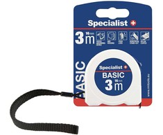 SPECIALIST+ ruletė BASIC 3 m, 16 mm