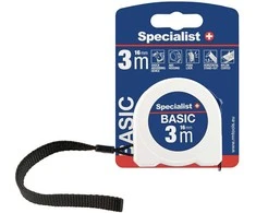 SPECIALIST+ ruletė BASIC 3 m, 16 mm