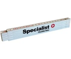 SPECIALIST+ sulankstomas plastikinis metras, 2 m