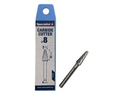 Grąžtas Stanley SPECIALIST+ kietmetalio freza KEL, 8x22x6 mm