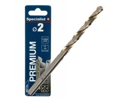Stanley SPECIALIST+ metalo grąžtas BASIC, 2 mm, 3 vnt.