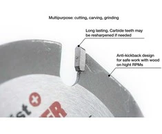 Stanley SPECIALIST+ pjovimo diskas WOOD CUTTER, 125 x 22 mm