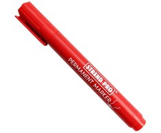 Strend Pro Raudonas permanentinis žymeklis 4,5mm