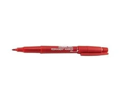 Strendpro Raudonas permanentinis žymeklis, 2 mm