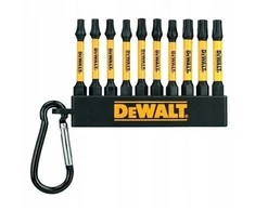 Sukimo antgaliukai FLEXTORQ Torx 57 mm, Dewalt, 10 vnt.